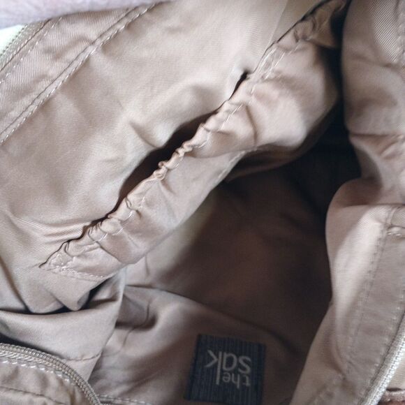 The Sak Heritage Hobo Shoulder Bag Leather Crochet Purse 2015 Brown Vintage Bag - Picture 9 of 16